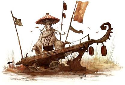 Afro Samurai 3 Paper Print