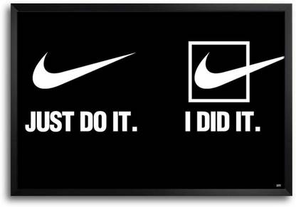 Nike Quotes FP00003836 Framed Photographic Paper