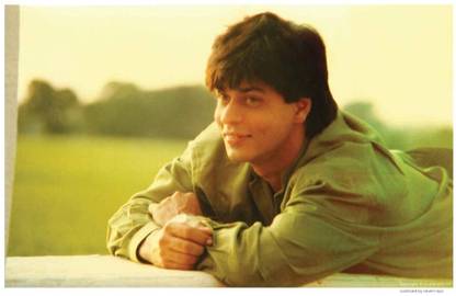 Shahrukh Khan Smiling - Pardes Paper Print