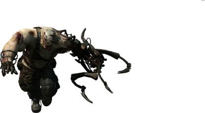 Cyborg monster Ustanak in Resident Evil Athah Fine Quality Poster Paper Print