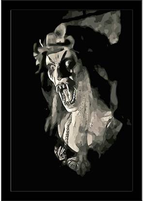 Victorian Vampire Framed Art Print Paper Print