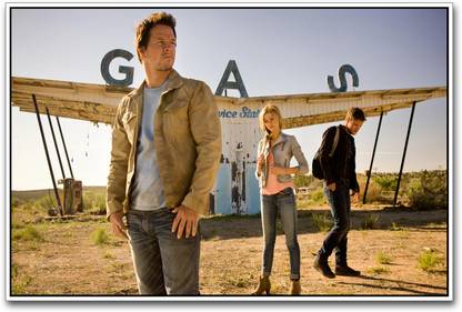 Transformers 4 cast Paper Print