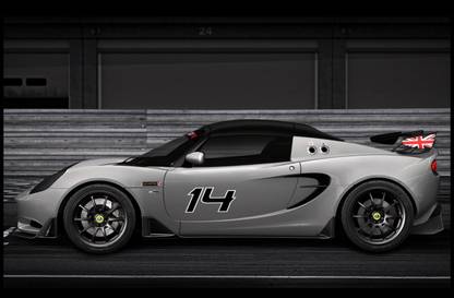 Lotus Elise S Cup R Car Poster Paper Print