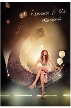 Florence and the Machine - Moon Paper Print