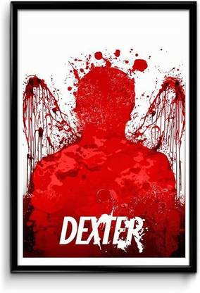 Dexter Blood Spatter Canvas Art