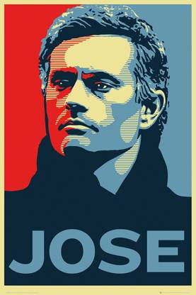Chelsea Jose Mourinho Official Paper Print