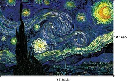 Starry Night by Vincent van Gogh Fine Art Print
