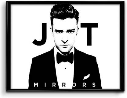 Justin Timberlake Suit and Tie Canvas Art