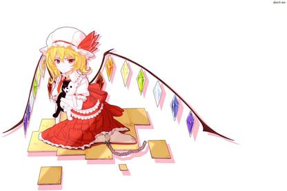 Flandre Scarlet - Touhou Project Athah Fine Quality Poster Paper Print
