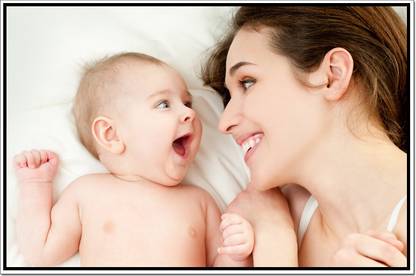 Mother With Baby Poster Paper Print