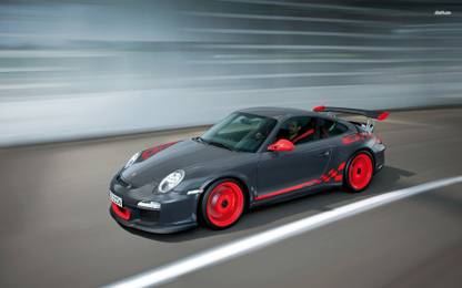 EurekaDesigns Porsche 911 GT3 RS4.0 Poster Fine Art Print