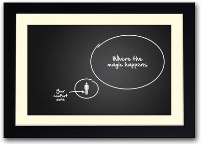 Comfort Zone Magic Motivational Fine Art Print