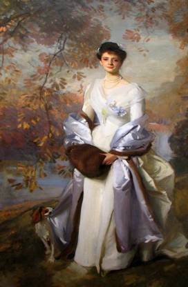 Portrait of Pauline Astor (Medium) Paper Print