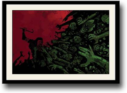 Zombie artwork Fine Art Print