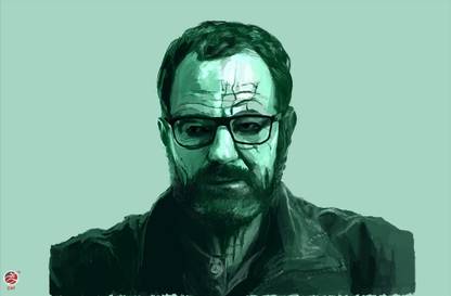ZAP BREAKING BAD POSTER Paper Print
