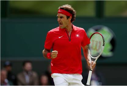 Roger Federer Wallpaper Paper Print