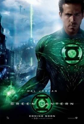 Green Lantern Paper Print