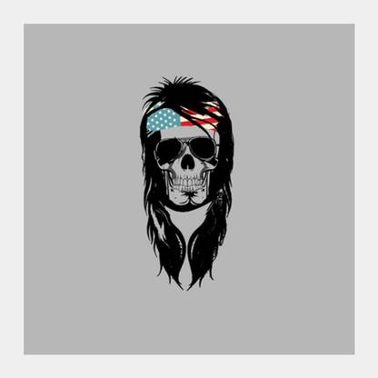 Rockstar skull Square Art Prints | Artist : Abhishek Bhardwaj Photographic Paper