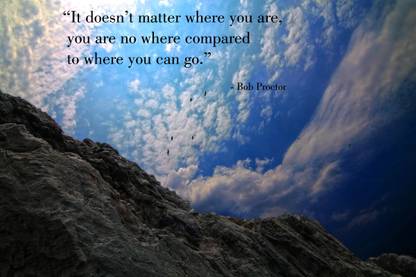 Motivational Quote By Bob Proctor Photographic Paper