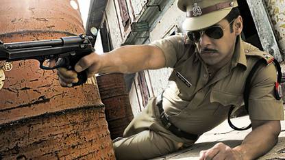 Salman Khan Dabangg Movie Poster Paper Print