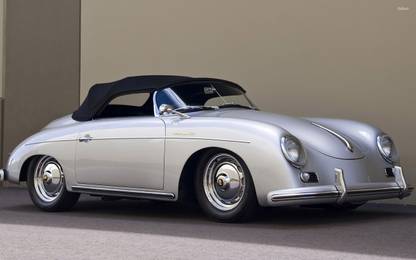 Athah 1957 Porsche 356 Speedster Poster Paper Print