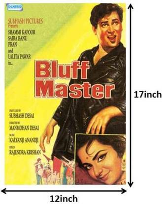 Bluff Master Paper Print