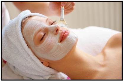 Salon Spa Facial Poster for room.Health Beauty Posters - images for bedroom and home - #Beauty-160 Paper Print
