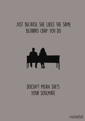 (500) Days Of Summer Minimalistic Movie Poster Paper Print