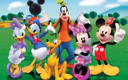 Mickey Mouse and Friends Poster Paper Print