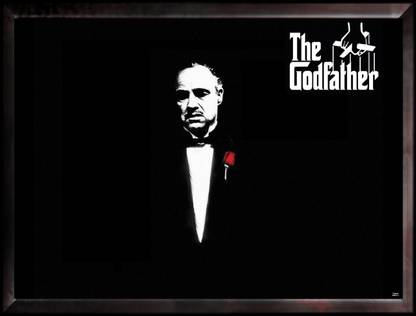 The Godfather Artwork Canvas Art