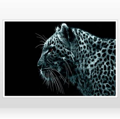 3d Tiger Paper Print