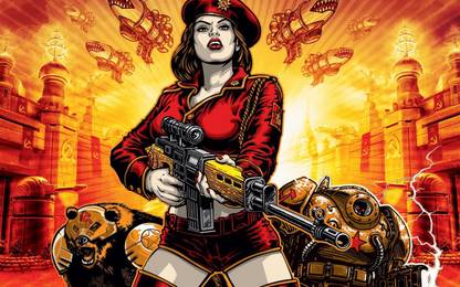 Command and Conquer Red Alert Animated Poster Paper Print