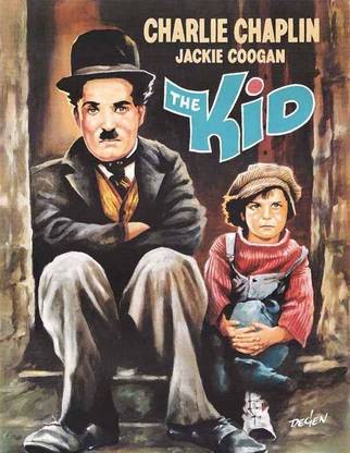 The Kid - Cover - 1921 Paper Print