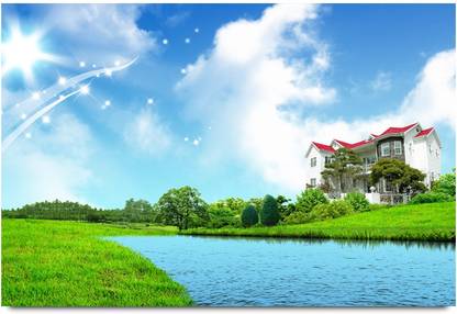 My Dream House Paper Print
