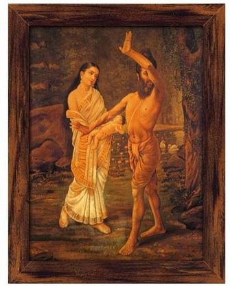 Vishwamitra and Menaka