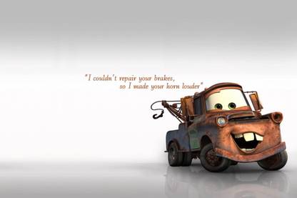 Funny Truck Quotes Poster Paper Print