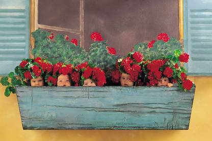 You can't see me Baby Poster with Original Design - UPFK501558 Paper Print