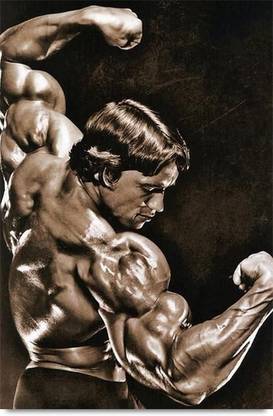 Amazing Young Arnold Paper Print