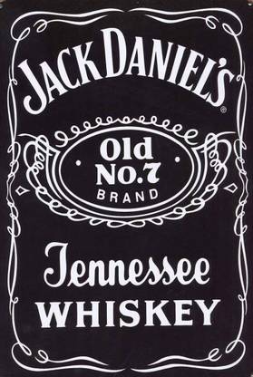 Eureka Designs Jennessee Whiskey Quote Paper Print Paper Print