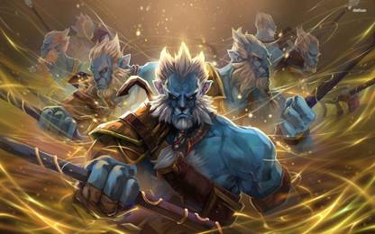 Phantom Lancer - Dota 2 Athah Fine Quality Poster Paper Print