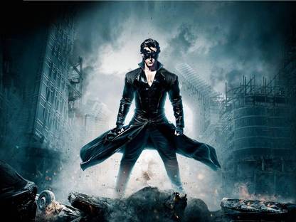 Krishh 3 Movie Poster Paper Print
