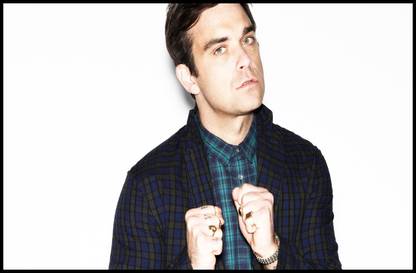 Robbie Williams Poster Paper Print