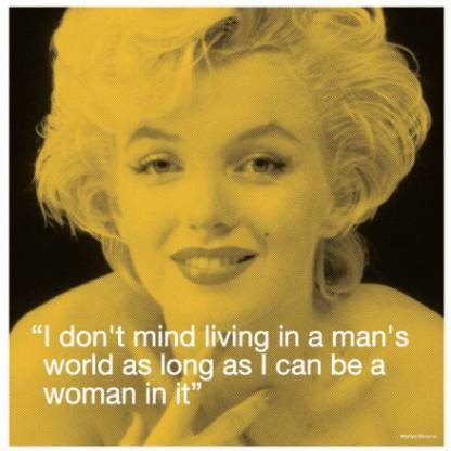 Marilyn Monroe - Man's World Fine Art Print