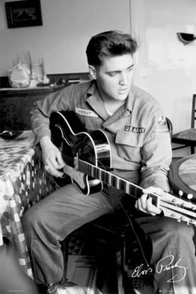 Elvis Presley (Army) Maxi Poster Photographic Paper