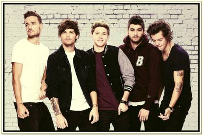 Eureka Designs Poster One Direction Paper Print