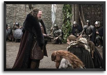 Robert Baratheon Game Of Thrones Framed Photographic Paper