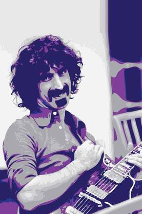Frank Zappa Paper Print