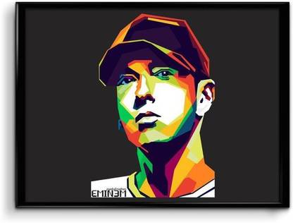 Eminem Art Paper Print