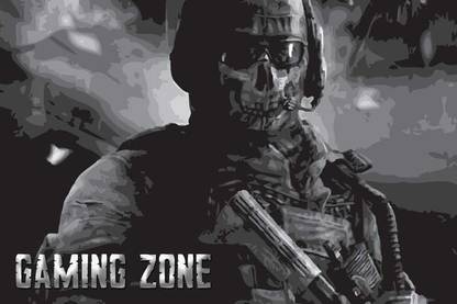 Gaming Zone Paper Print
