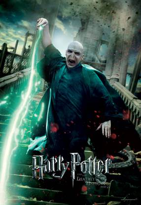 Harry Potter And The Deathly Hallows Part 2 -Lord Voldemort (Officially Licensed) Paper Print